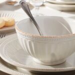 French Perle Groove 18-Piece Dinnerware Set - Image 4